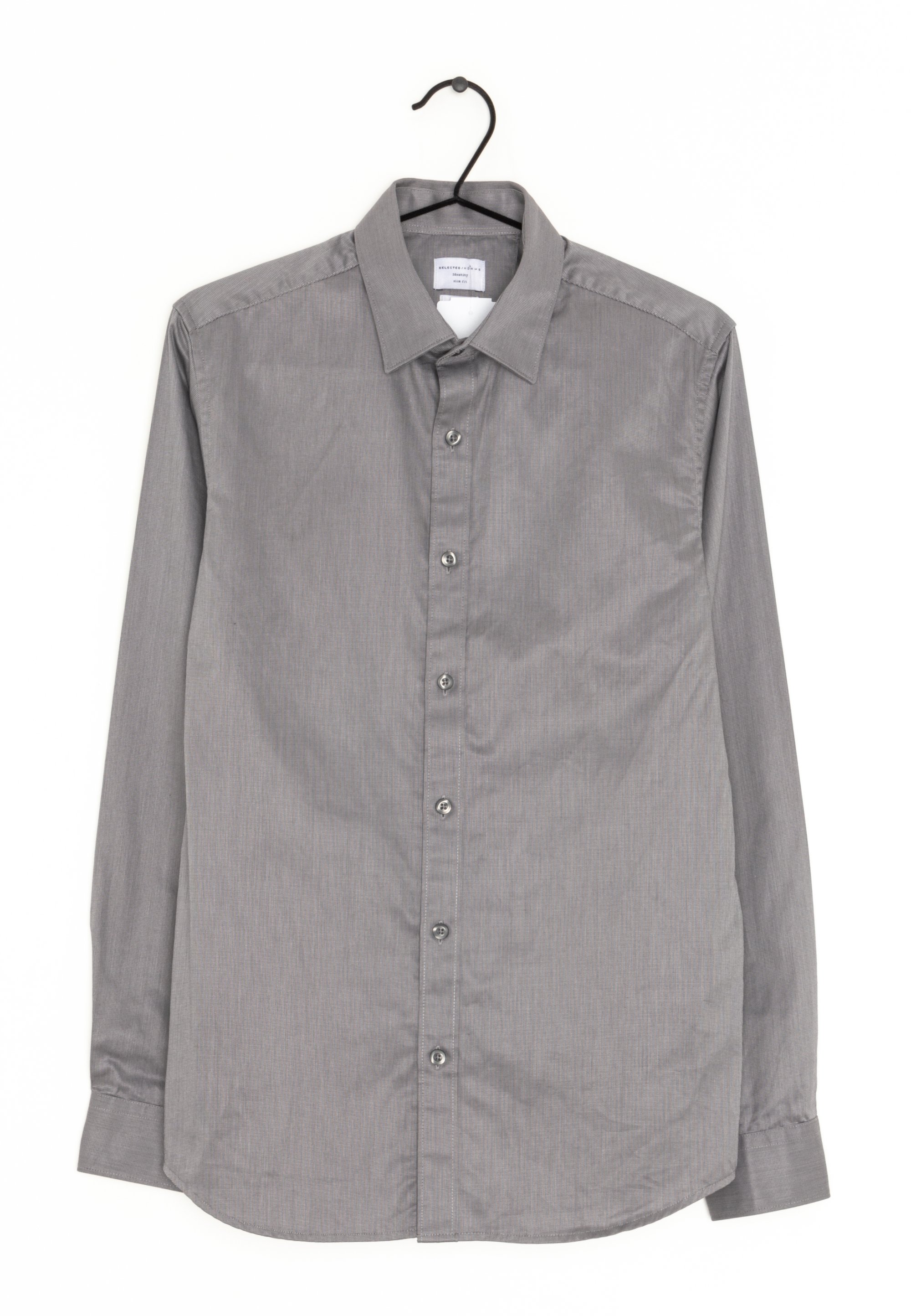 Col Mao Chemise Homme Zalando Selected Homme Chemise Grey