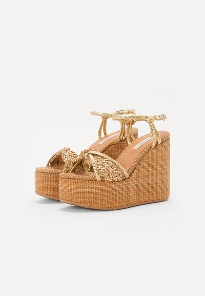 Casadei ZEPPA - Täistallaga sandaalid - beige