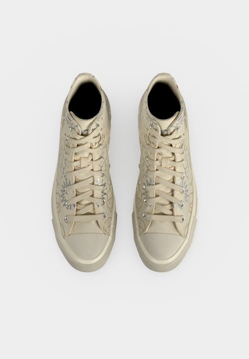 Converse CHUCK TAYLOR ALL STAR - High-top trainers - egret/silver/gold-coloured — photo 5