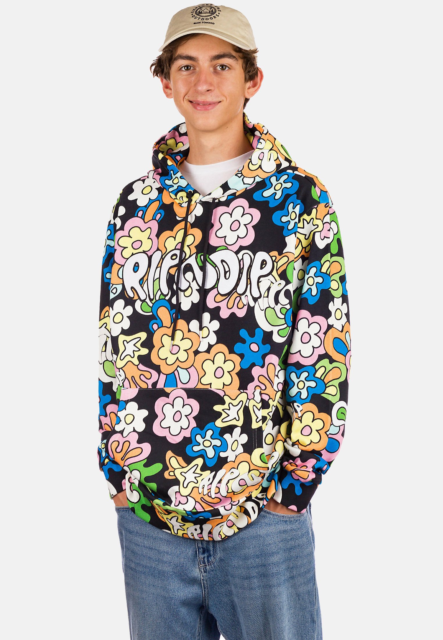 Herren FLOWER CHILD HOODIE - Kapuzenpullover Herren FLOWER CHILD HOODIE - Kapuzenpullover