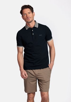 Baileys KORT MODERN FIT PRINT - Polo shirt - navy