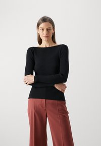 Max Mara Leisure - FAVELLA - Strickpullover - nero Thumbnail-Bild 1