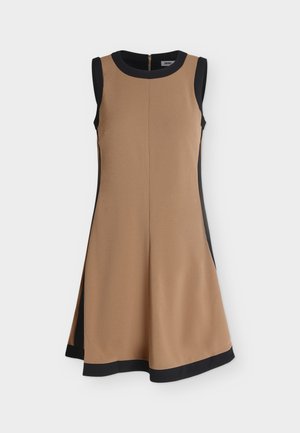 DKNY, Strikkjoler - coco creme/black