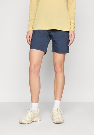 ABISKO HYBRID TRAIL SHORTS W - Friluftsshorts - navy
