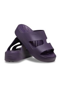 Crocs GETAWAY H-STRAP - Chanclas de baño - dark iris