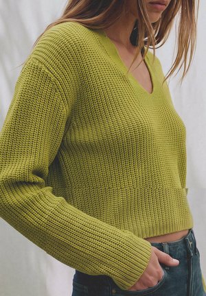 Mango Kids, TEEN - Pullover - green