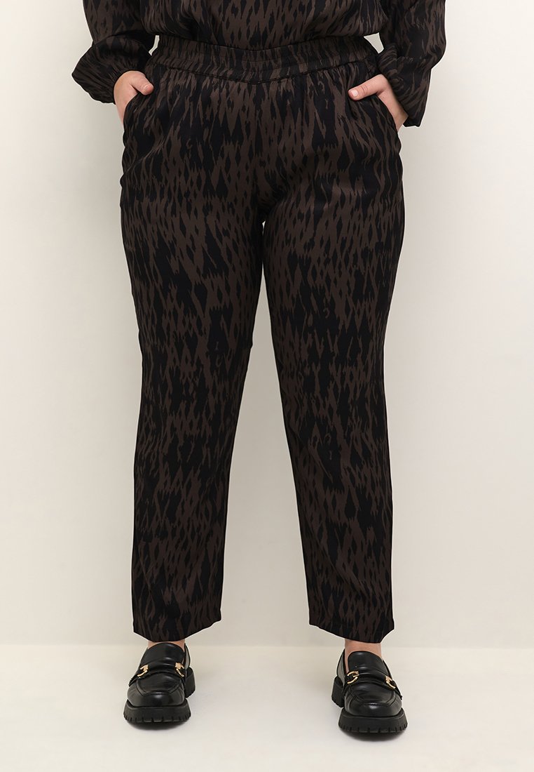 Kaffe Curve Broek donkerbruin