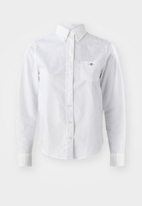 REG CLASSIC OXFORD - Blúzka so zapínaním na gombíky - white