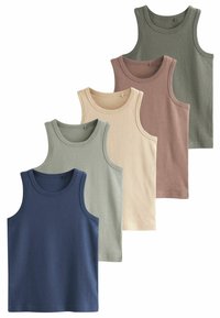 Next - VESTS 5 PACK - Linne - neutral colours Miniatyrbild 1