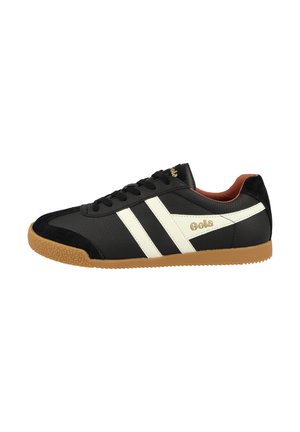 HARRIER SNEAKER - Sneakers laag - black white moody orange cmbxb