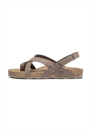 PLANA JERBA - Sandalias - marron