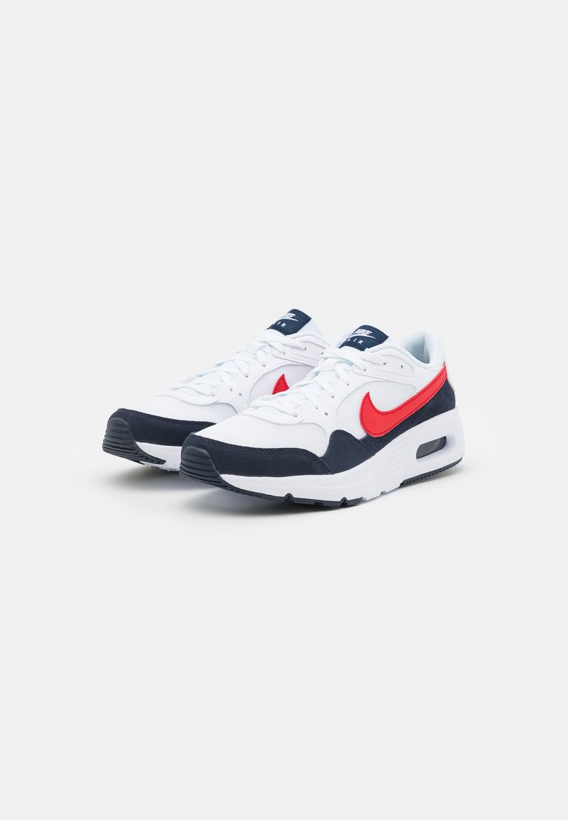 Aubergine hobby Vergemakkelijken Nike Sportswear AIR MAX SC BG UNISEX - Sneakers laag - white/university  red/obsidian/wit - Zalando.nl