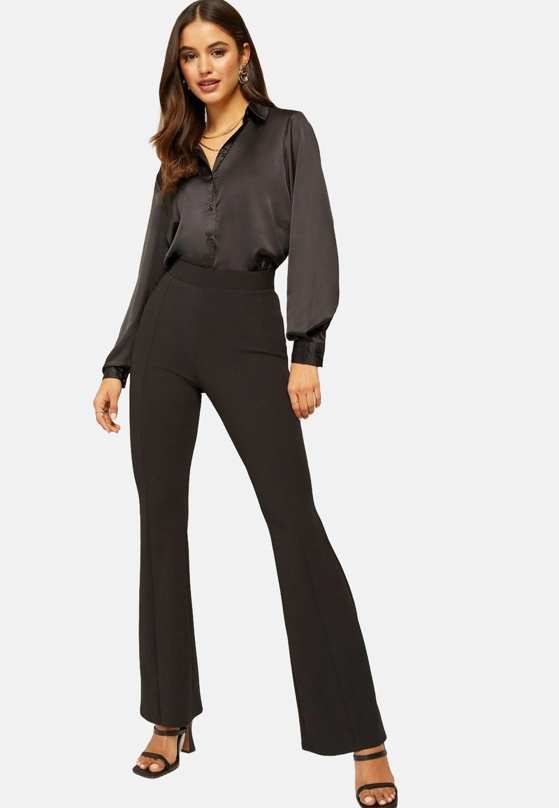 Friends Like These REGULAR FIT BUTTON THROUGH - Skjortebluser - black
