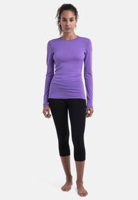 icebreaker W 260 TECH LS CREWE - Maglietta intima - MEDIUM PURPLE