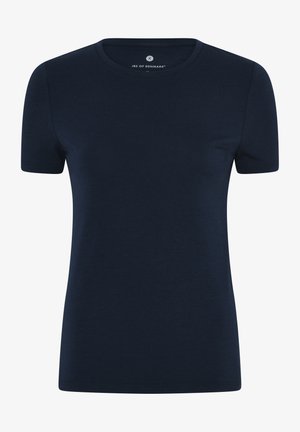 JBS OF DENMARK SHORT SLEEVE SLIM FIT - T-shirts basic - navy