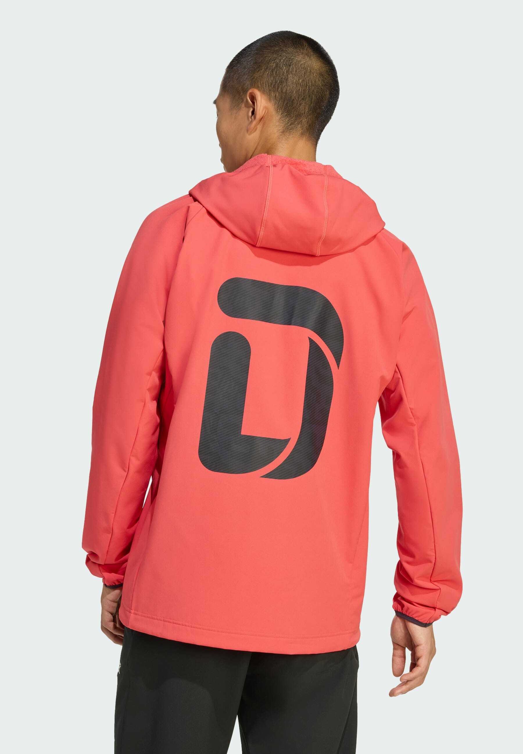 adidas Performance TEAM D XPLORIC HOODED - Softshelljacke - semi