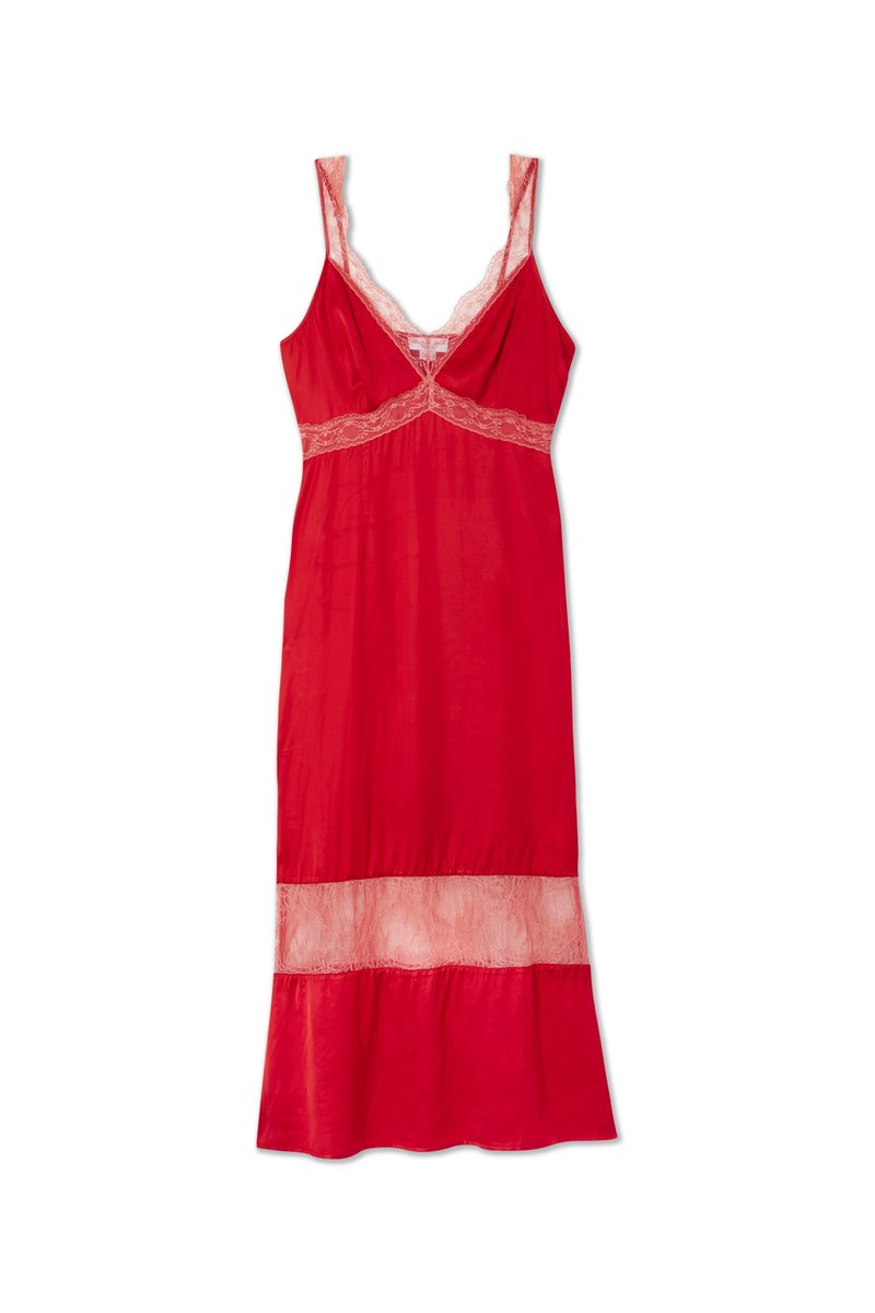 Never Fully Dressed Maxi-jurk rood Never Fully Dressed Maxi-jurk rood