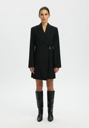 STRUCTURED - Hverdagskjole - black
