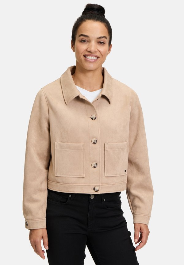 LANGARM - Leichte Jacke - hellbraun