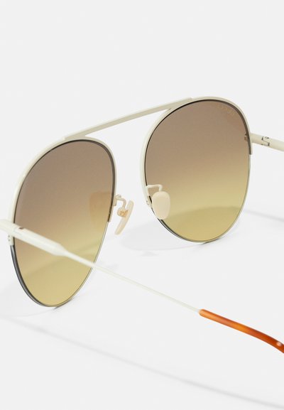 Gucci ROUND/OVAL/PANTHOS - Napszemüvegek - ivory/brown