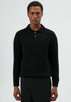 COLLAR - Longsleeve - black