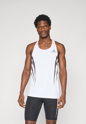 ADIZERO SINGLET - Top - white