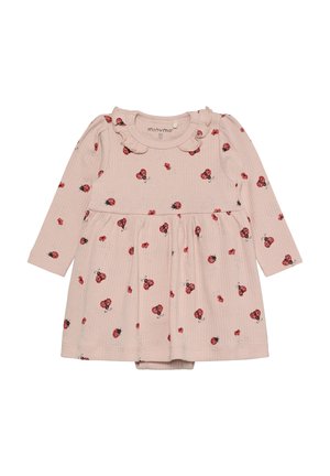 DRESHORT SLEEVE LONG SLEEVE ALL OVER PRINT  - T-Shirt print - peach whip