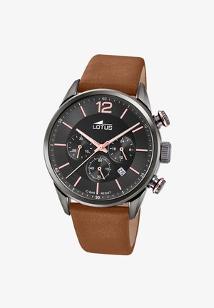 Lotus Montre à aiguilles - schwarz