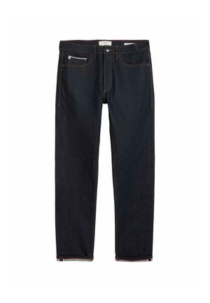 Autograph JAPANESE SELVEDGE STRETCH  - Straight leg jeans - dark indigo