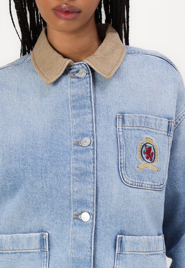 CHORE CREST - Denim jacket - denim light3