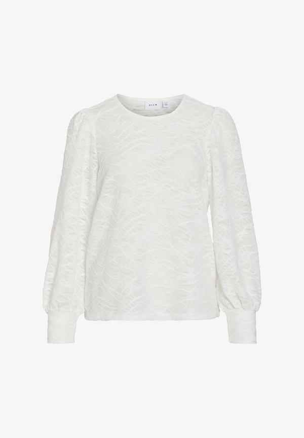 O-NECK - Blouse - cloud dancer2