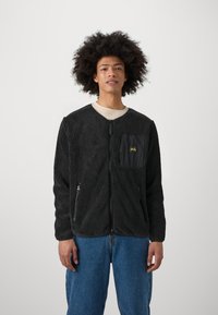 Stan Ray CARDIGAN UNISEX - Fleecejacka - black
