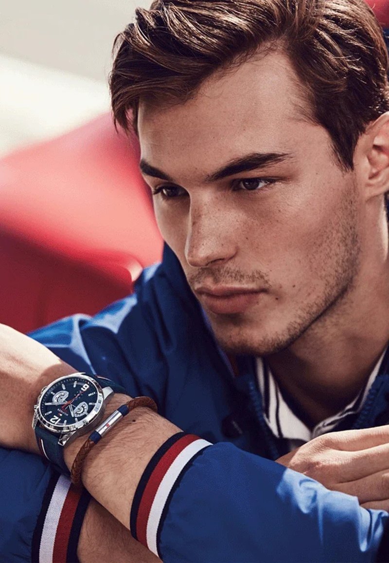 Tommy Hilfiger DECKER Chronograph watch blue Zalando