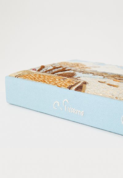 Olympia Le-Tan BOOK THE LOUVRE FROM THE PONT NEUF STRAPPED - Pochette - mer bio