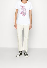 Liu Jo Jeans T-shirt med print - white