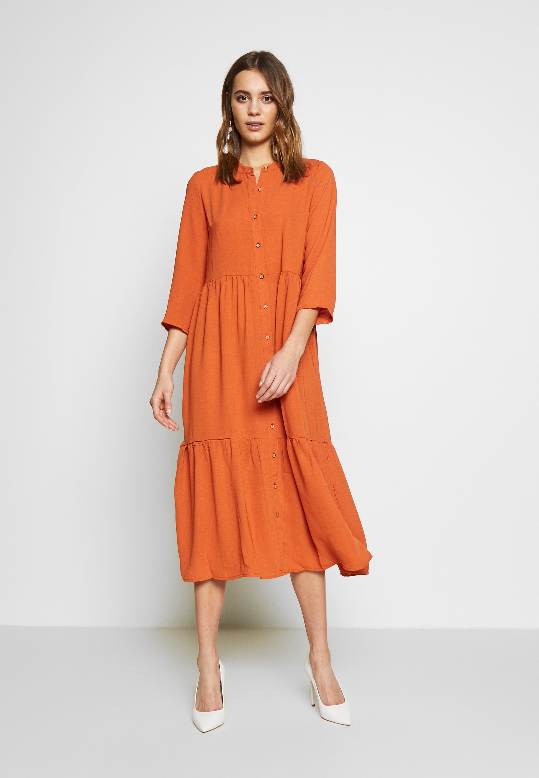 yas orange dress