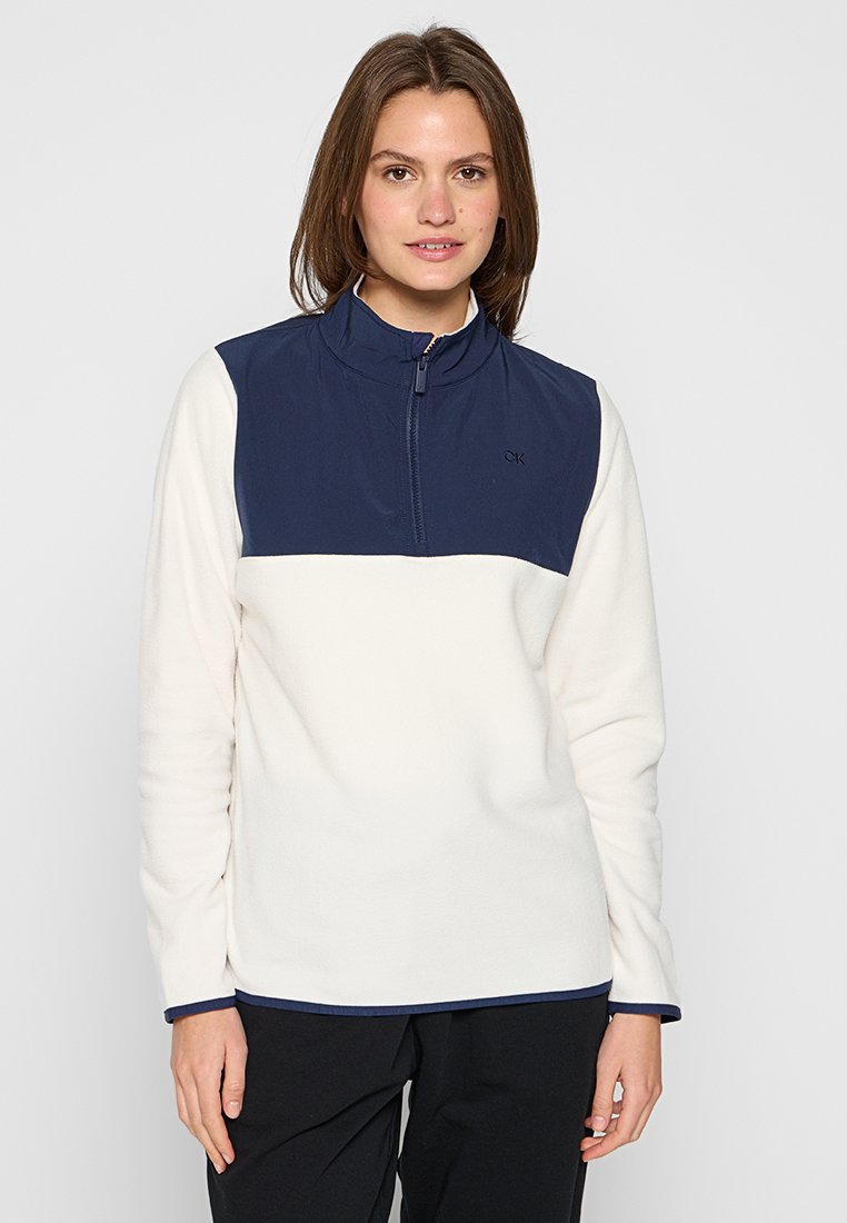 Calvin Klein Golf Fleece trui wit
