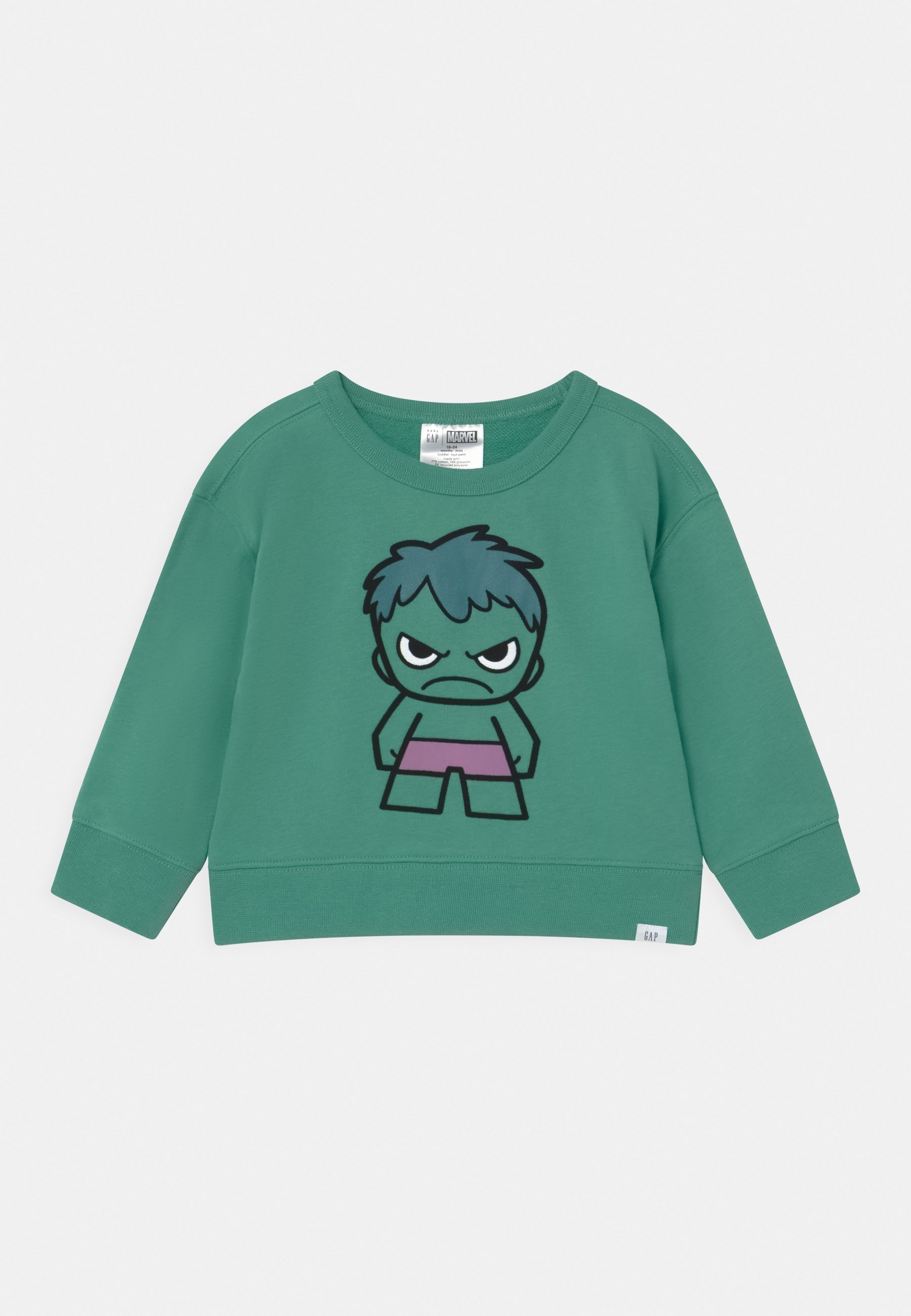 GAP BOY CREW - Sudadera - fresh grass/verde - Zalando.es