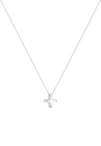 Elli CROSS SYMBOL - Halskæder - silver-coloured