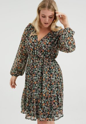 CURVE - Day dress - black