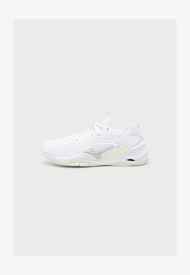 Mizuno WAVE STEALTH NEO 2.1 - Παπούτσια χάντμπολ - white/aqua gray