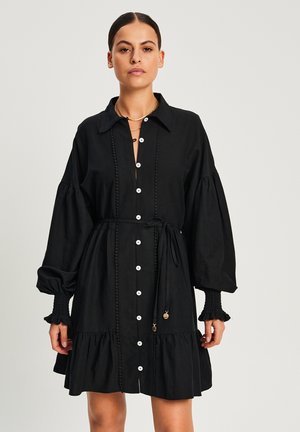 KORA - Robe chemise - black