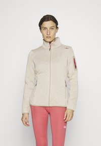 CMP - WOMAN JACKET - Fleece jacket - sesamo/anemone Thumbnail Image 1