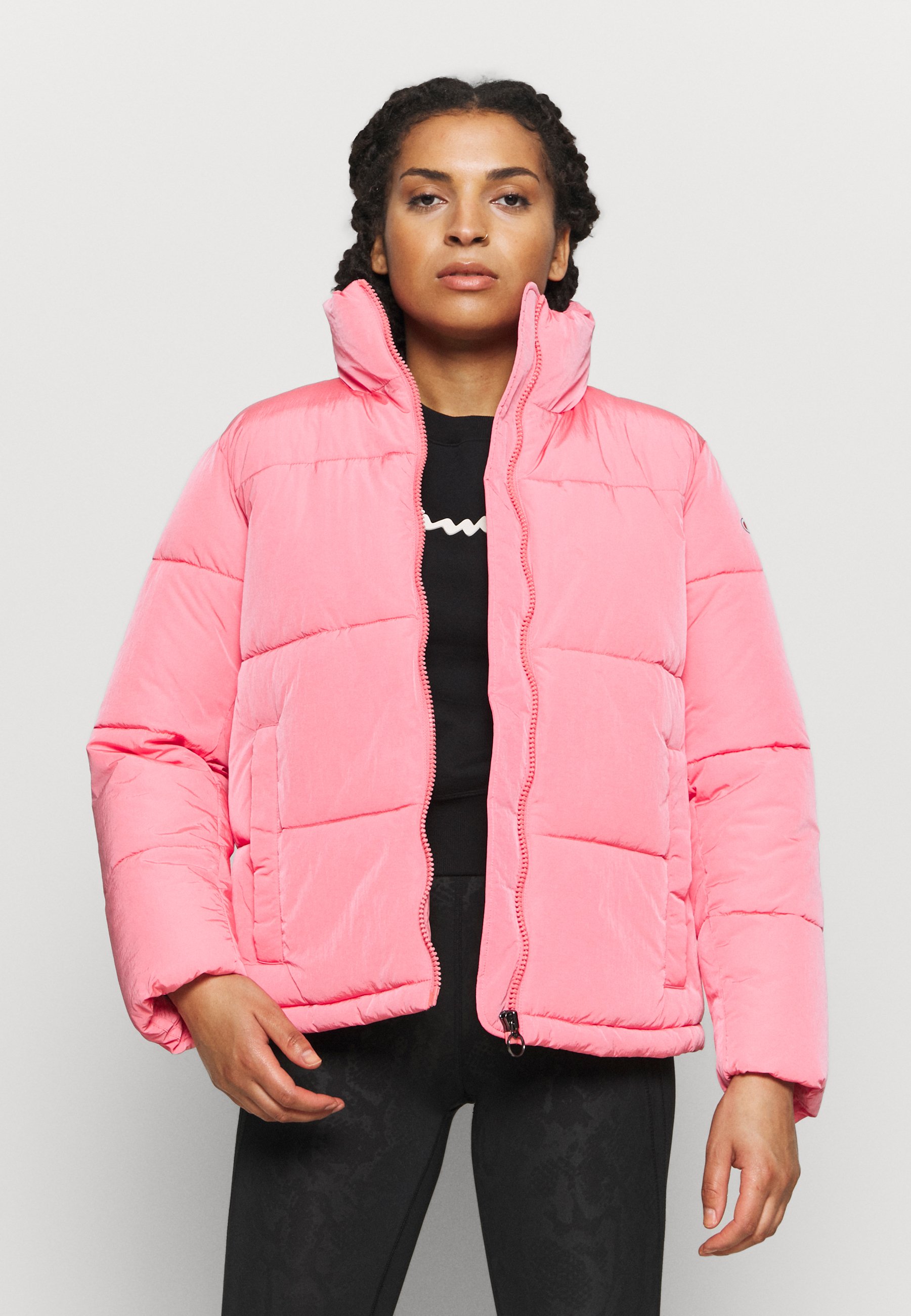 champion pink jacket