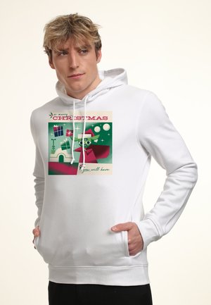 STAR WARS: CLASSIC MERRY YODA XMAS - Hættetrøje - white