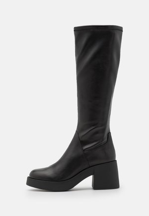 Plateaustiefel - black