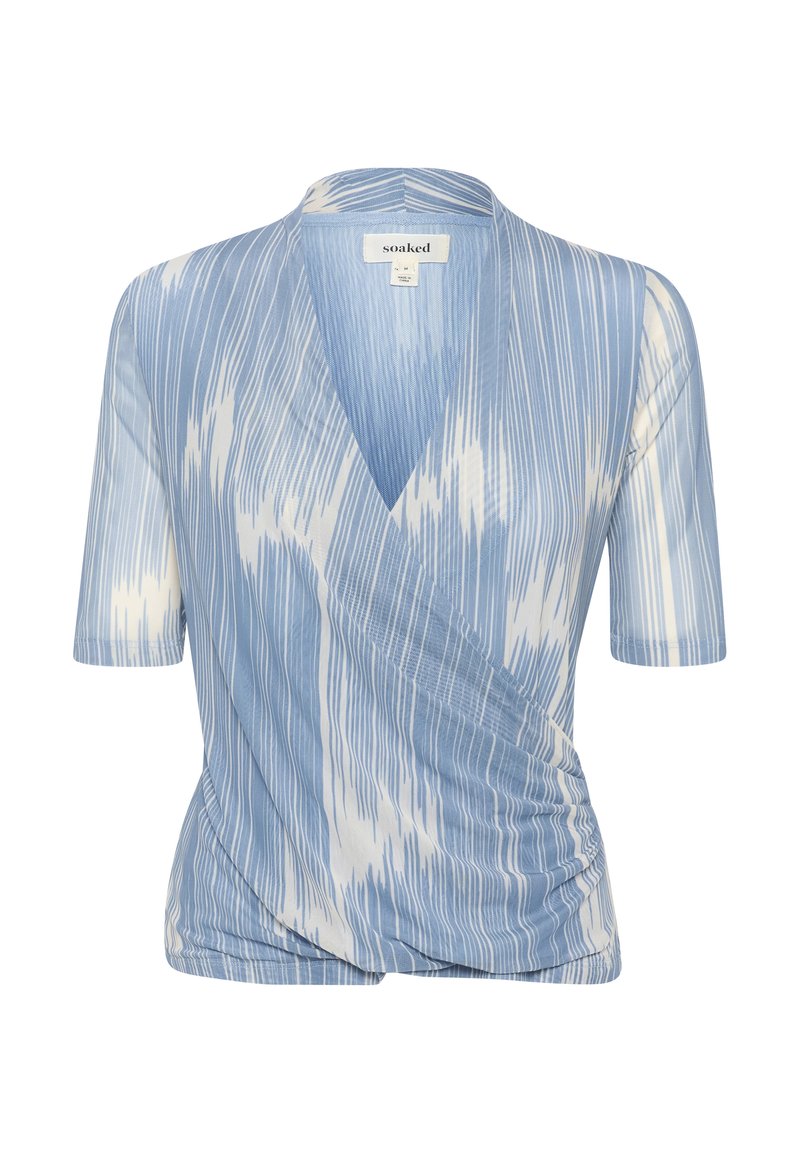 Soaked in Luxury T-shirt print lichtblauw