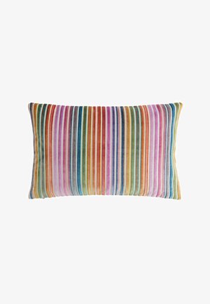 Next, 40X59CM CUT VELVET STRIPE - Scatter cushion - bright