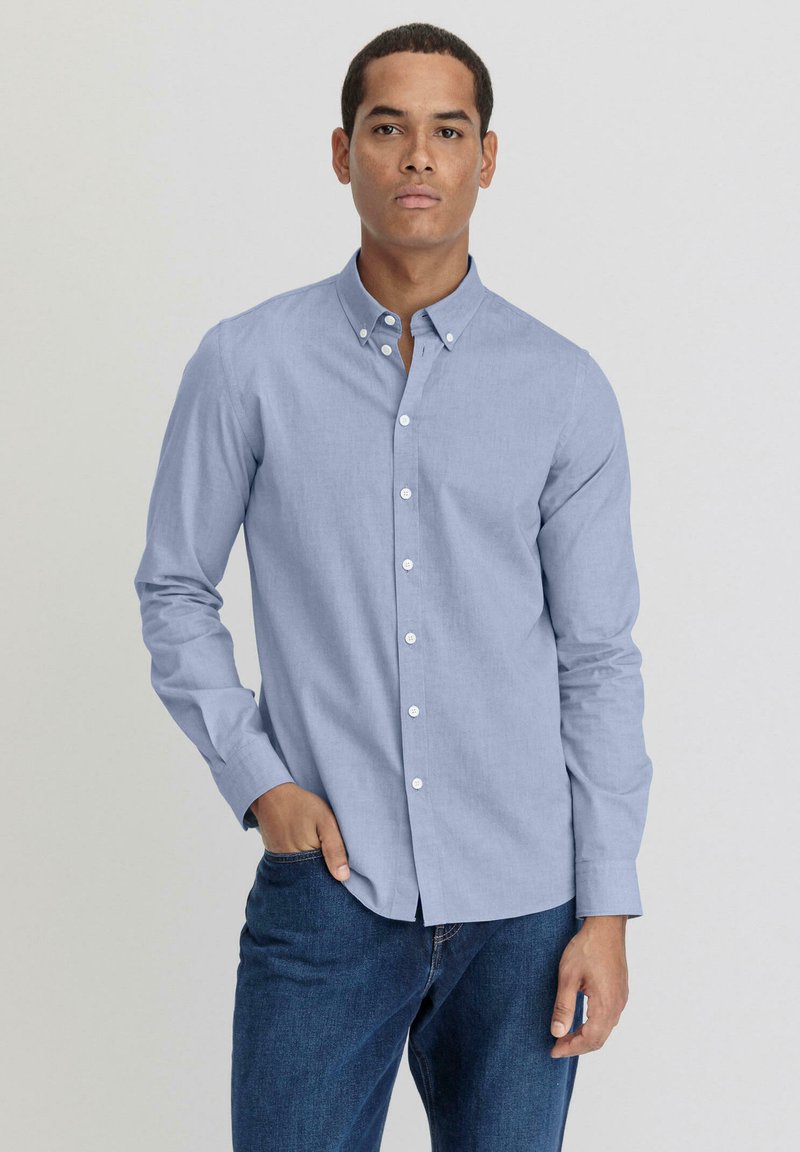 hessnatur Hemd - lichtblau
