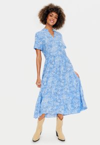 Saint Tropez - EDA - Day dress - ultramarine leo Thumbnail Image 1